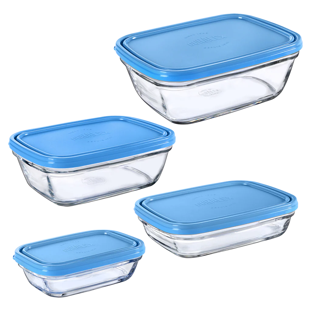 Freshbox - Set de 4 boîtes de conservation rectangulaires multi-tailles - Image 6