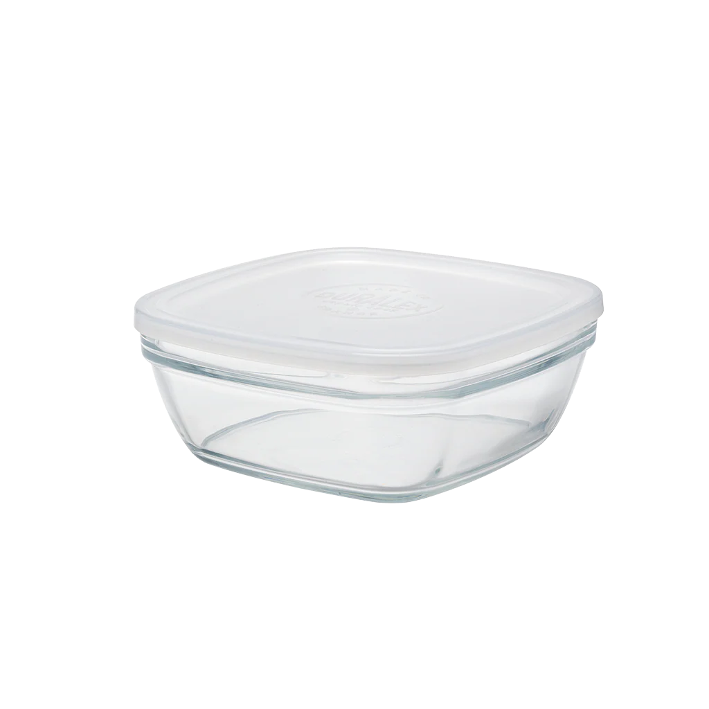 Freshbox - Boite de conservation carrée couvercle blanc 2L - Image 3
