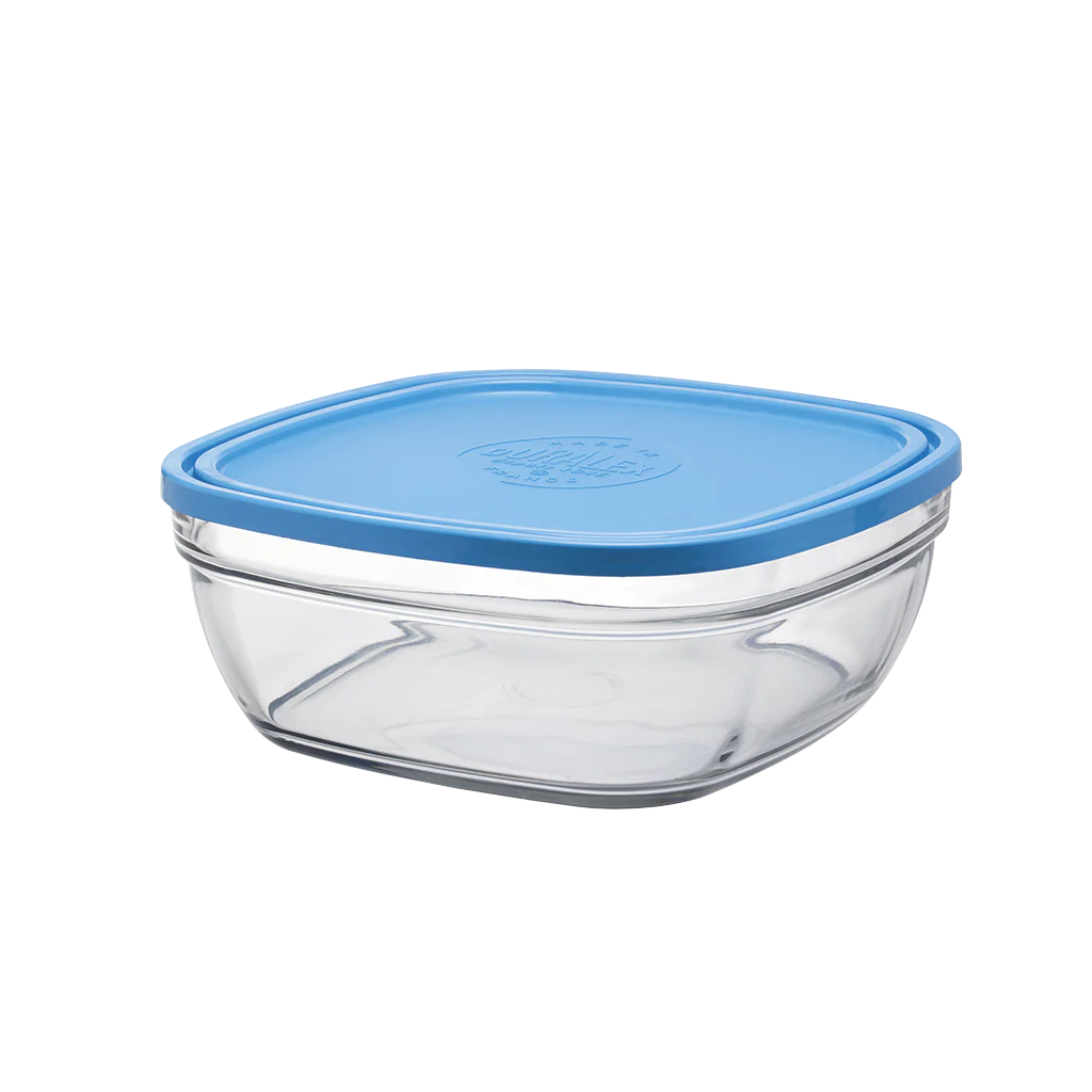 Freshbox - Boite de conservation carrée couvercle bleu 3,1L - Image 3