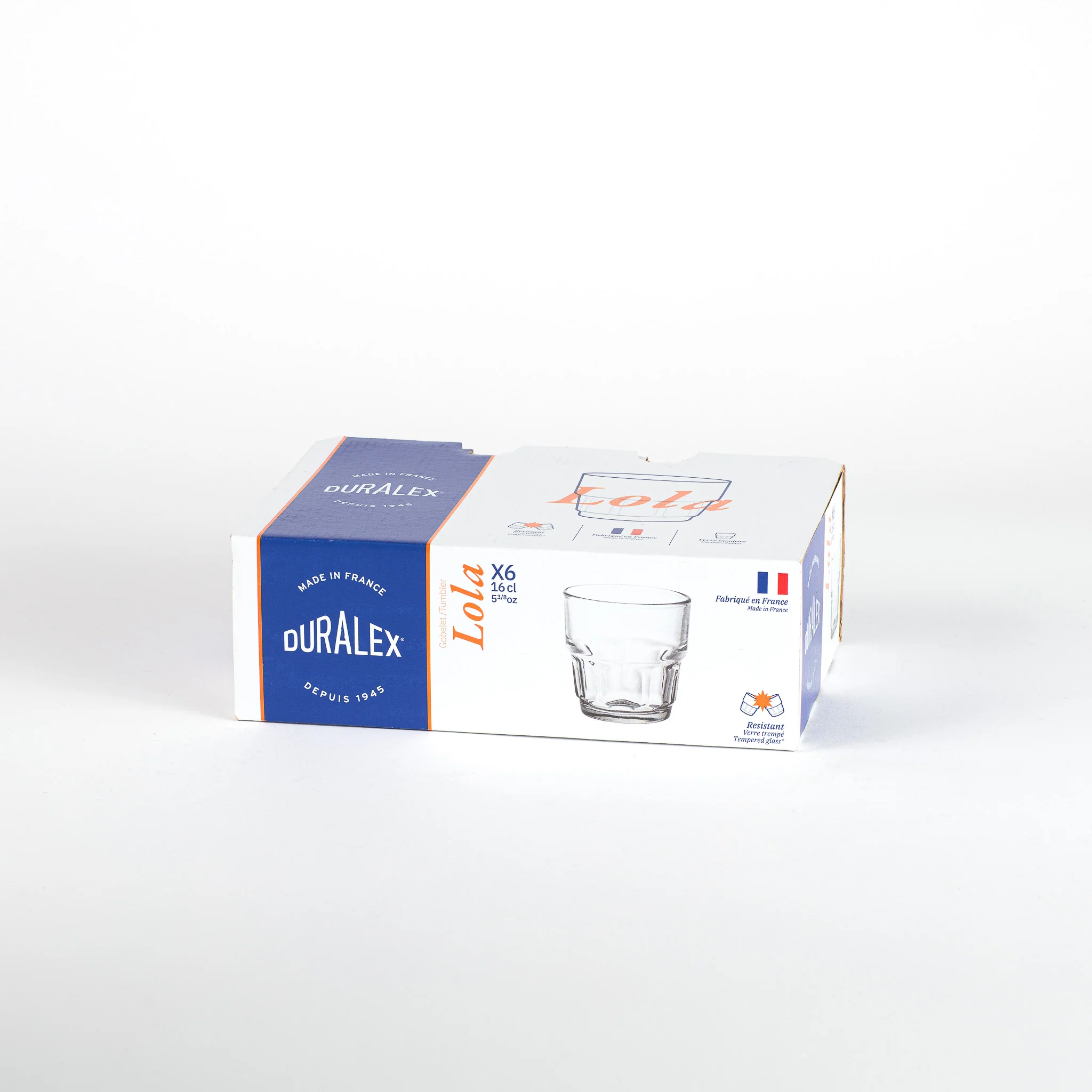 Lola - Verre transparent 16cl (Lot de 6) - Image 4