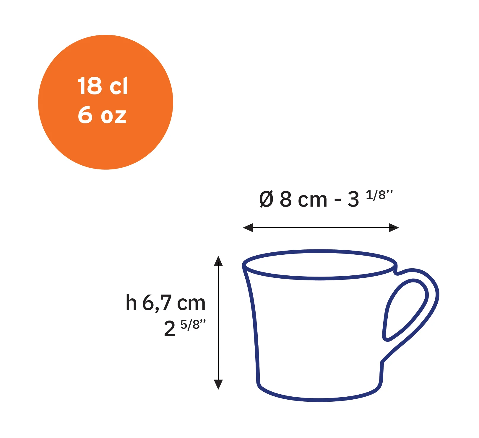 Lys - Tasse en verre Vermeil 18 cl (Lot de 6) - Image 4