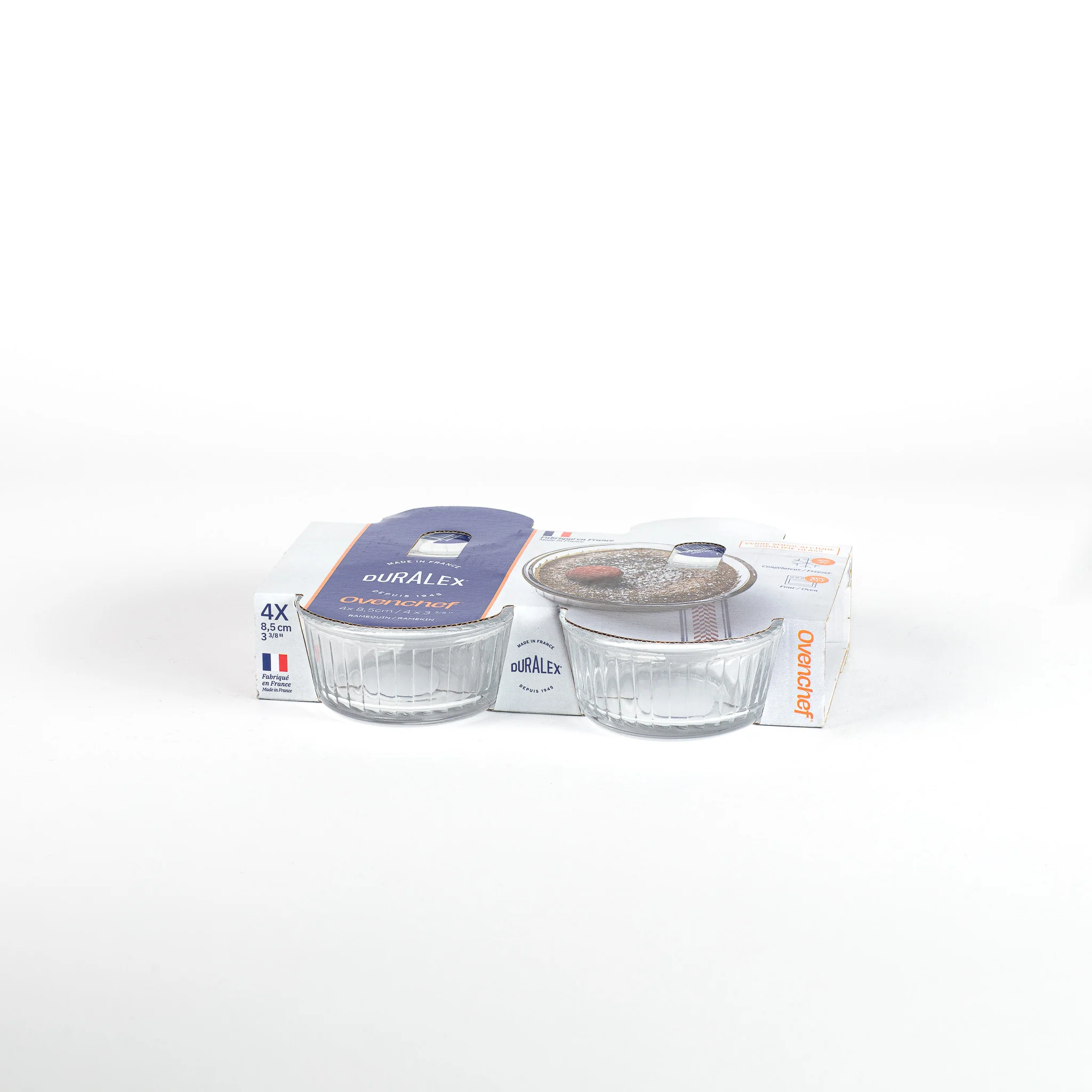 Ovenchef - Ramequin en verre transparent 13cl (lot de 4) - Image 5