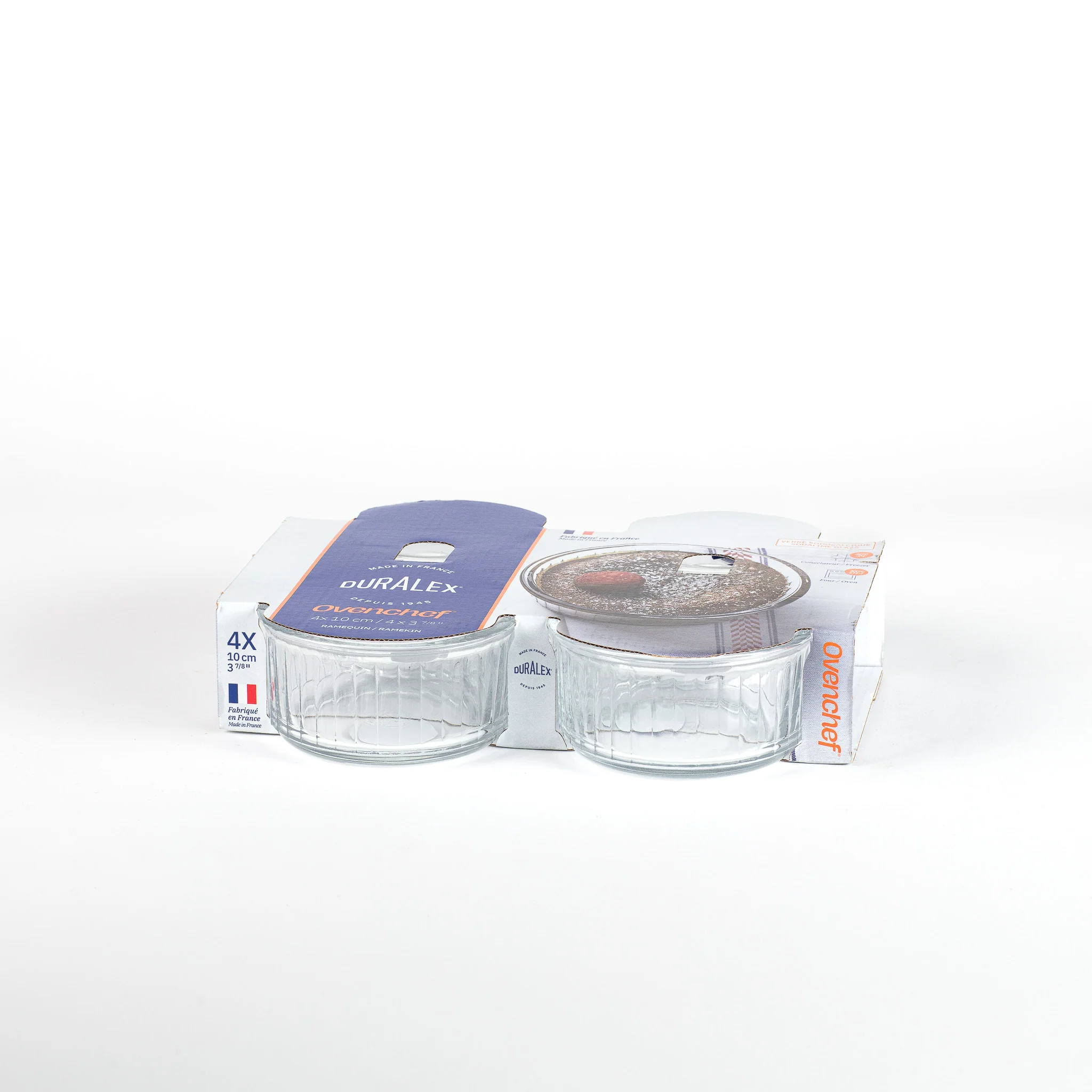 Ovenchef - Ramequin en verre transparent 24cl (lot de 4) - Image 5