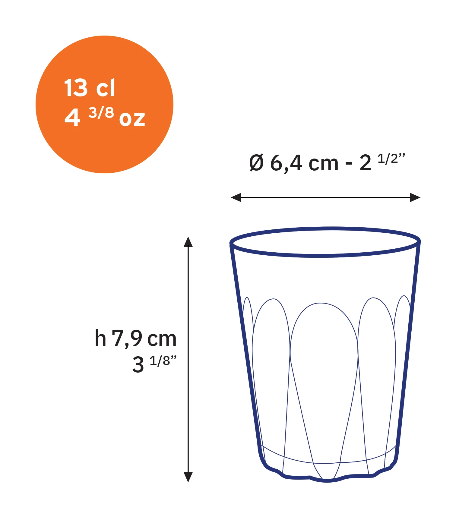 Provence - Verre transparent 13cl (Lot de 6) - Image 5