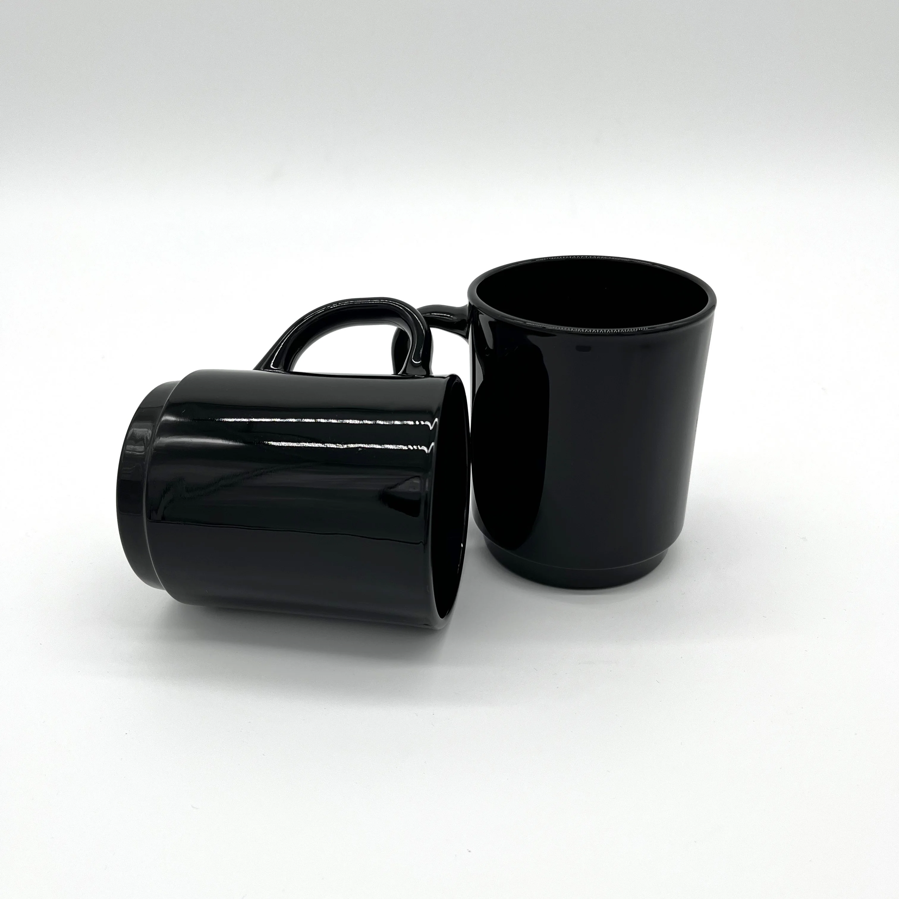 Versailles - Mug en verre Noir 26 cl (Lot de 6) - Image 4